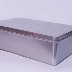 Custom Wholesale Large Standard Size Metal Lunch tin Boxes with Handle